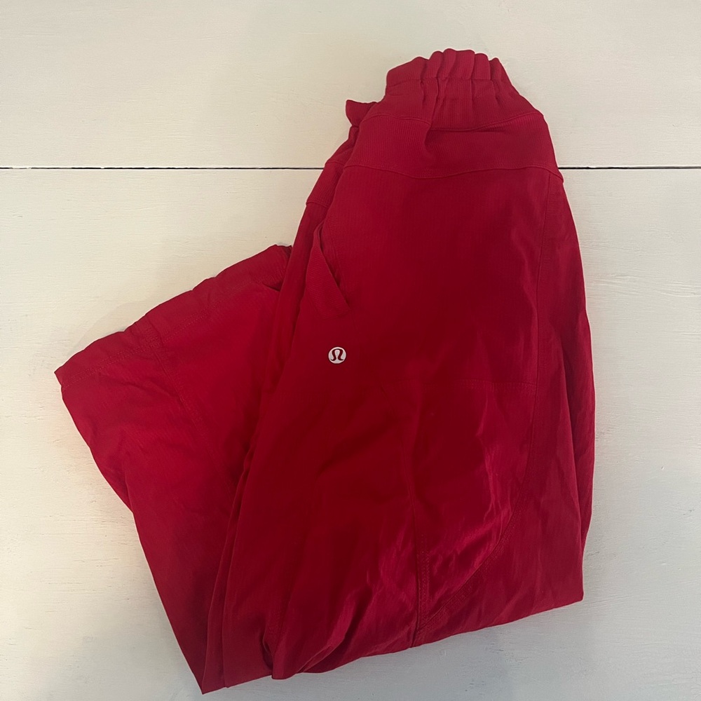 lululemon athletica Men's Bold Red Joggers